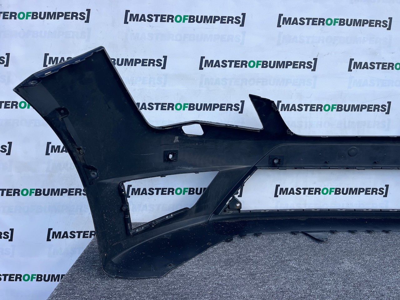 Seat Leon Fr Mk3 Hatchback 2013-2016 Front Bumper 4 Pdc Jets Genuine [o666]