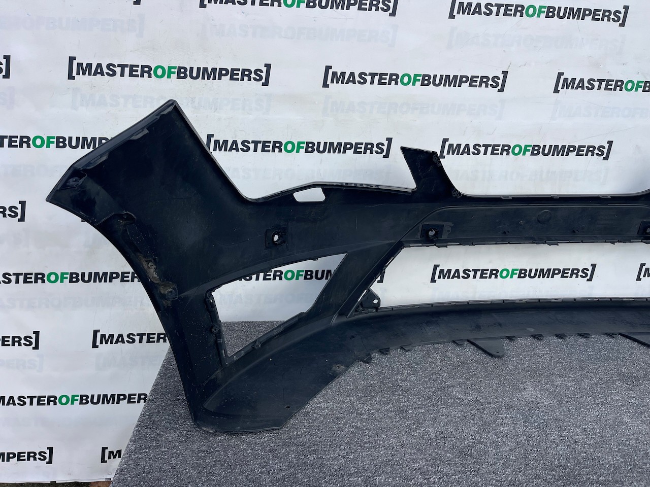 Seat Leon Fr Mk3 Hatchback 2013-2016 Front Bumper 4 Pdc Jets Genuine [o668]