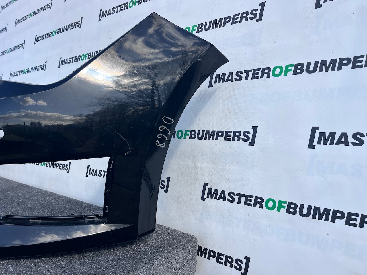 Seat Leon Fr Mk3 Hatchback 2013-2016 Front Bumper 4 Pdc Jets Genuine [o668]