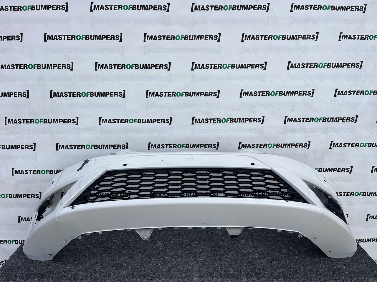 Seat Leon Fr Mk3 Hatchback 2013-2016 Front Bumper 4 Pdc Jets Genuine [o664]