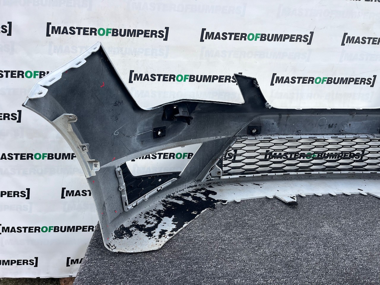 Seat Leon Fr Mk3 Hatchback 2013-2016 Front Bumper 4 Pdc Jets Genuine [o664]