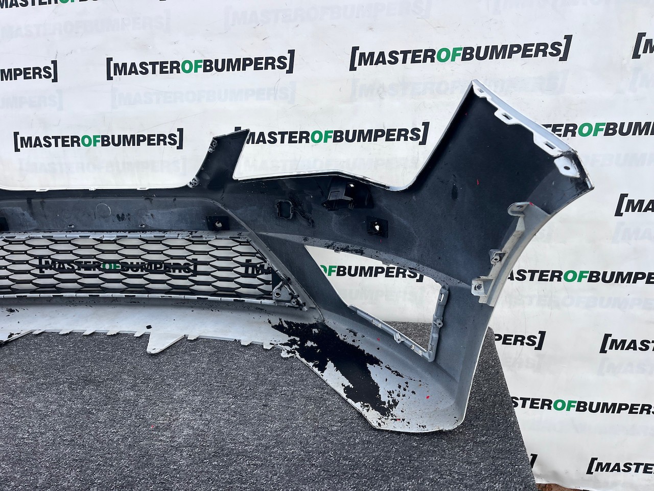 Seat Leon Fr Mk3 Hatchback 2013-2016 Front Bumper 4 Pdc Jets Genuine [o664]