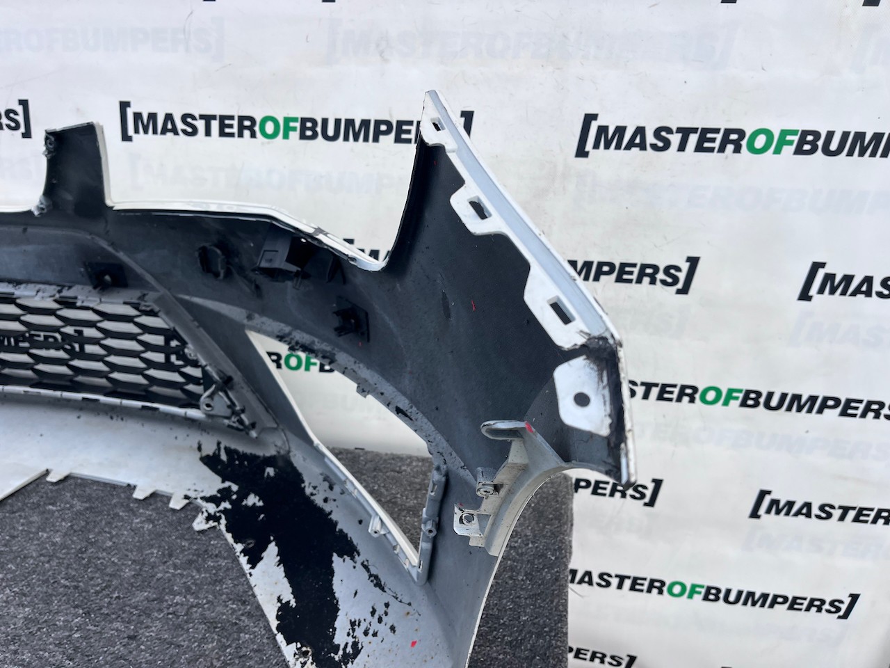 Seat Leon Fr Mk3 Hatchback 2013-2016 Front Bumper 4 Pdc Jets Genuine [o664]