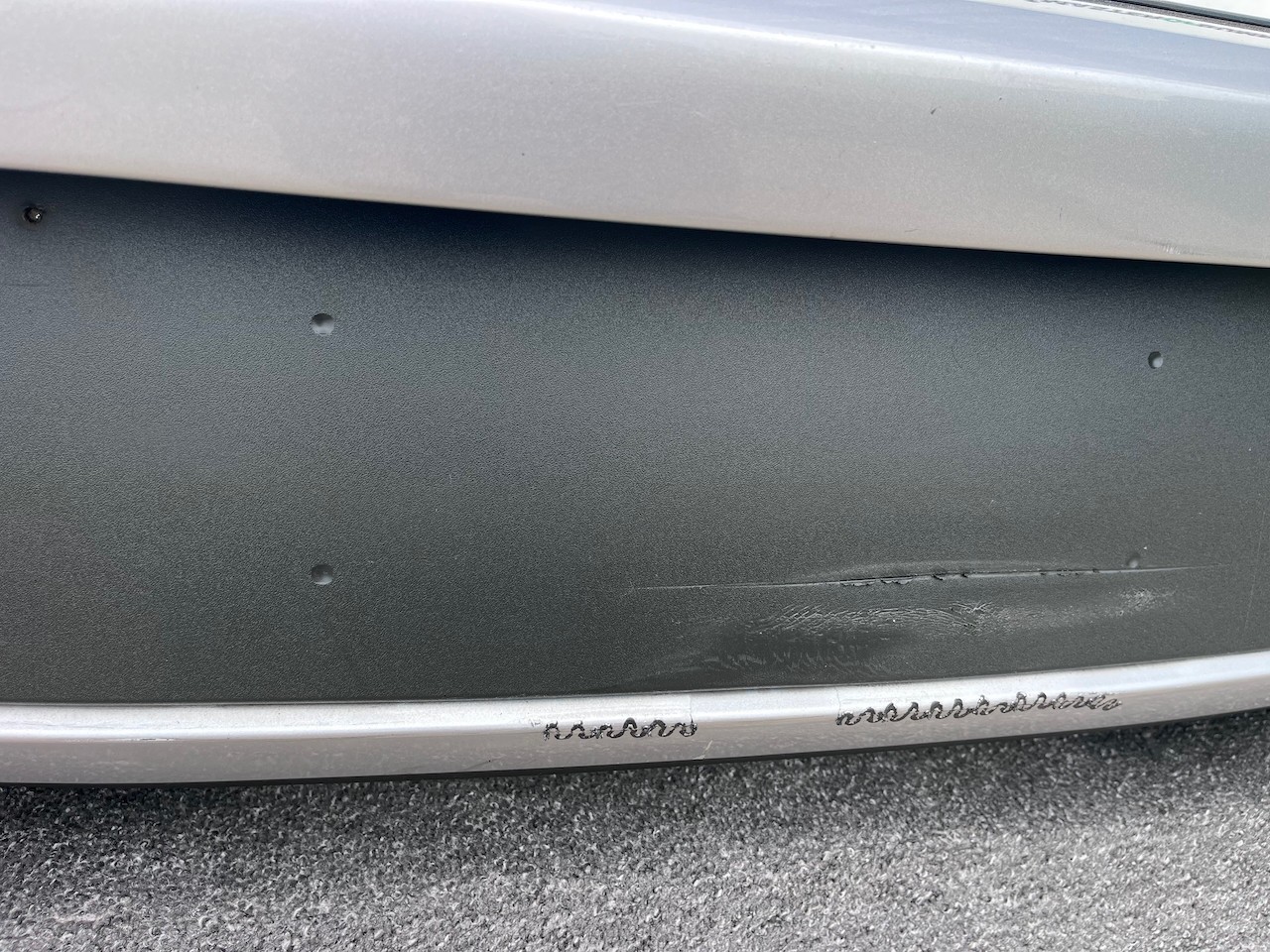 Seat Leon Fr Mk3 Lift Estate Only 2017-2019 Rear Bumper 4 Pdc Genuine [o689]
