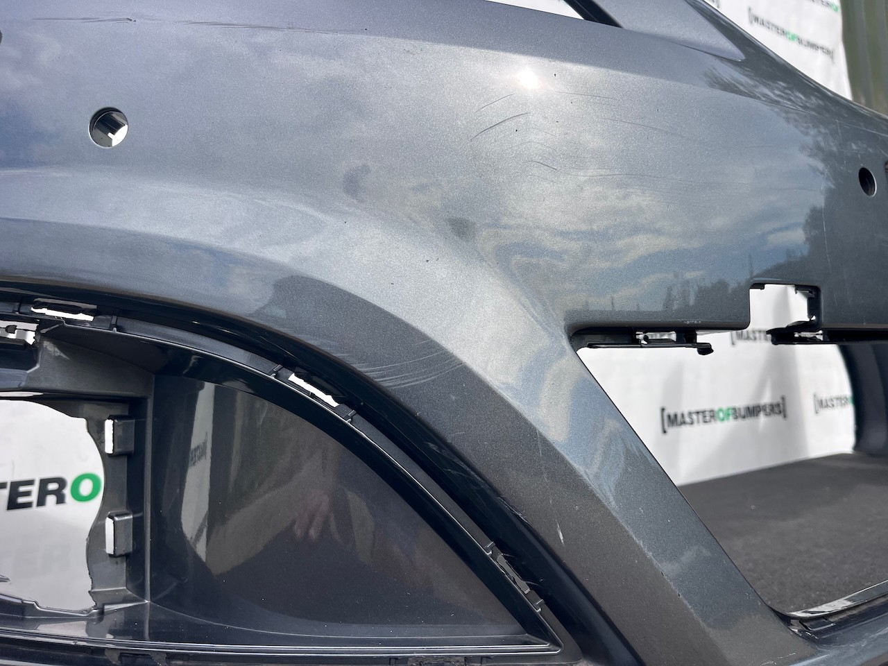 Seat Alhambra Cr Ecomotive Mpv 2012-2020 Front Bumper 4 Pdc +jets Genuine [o739]
