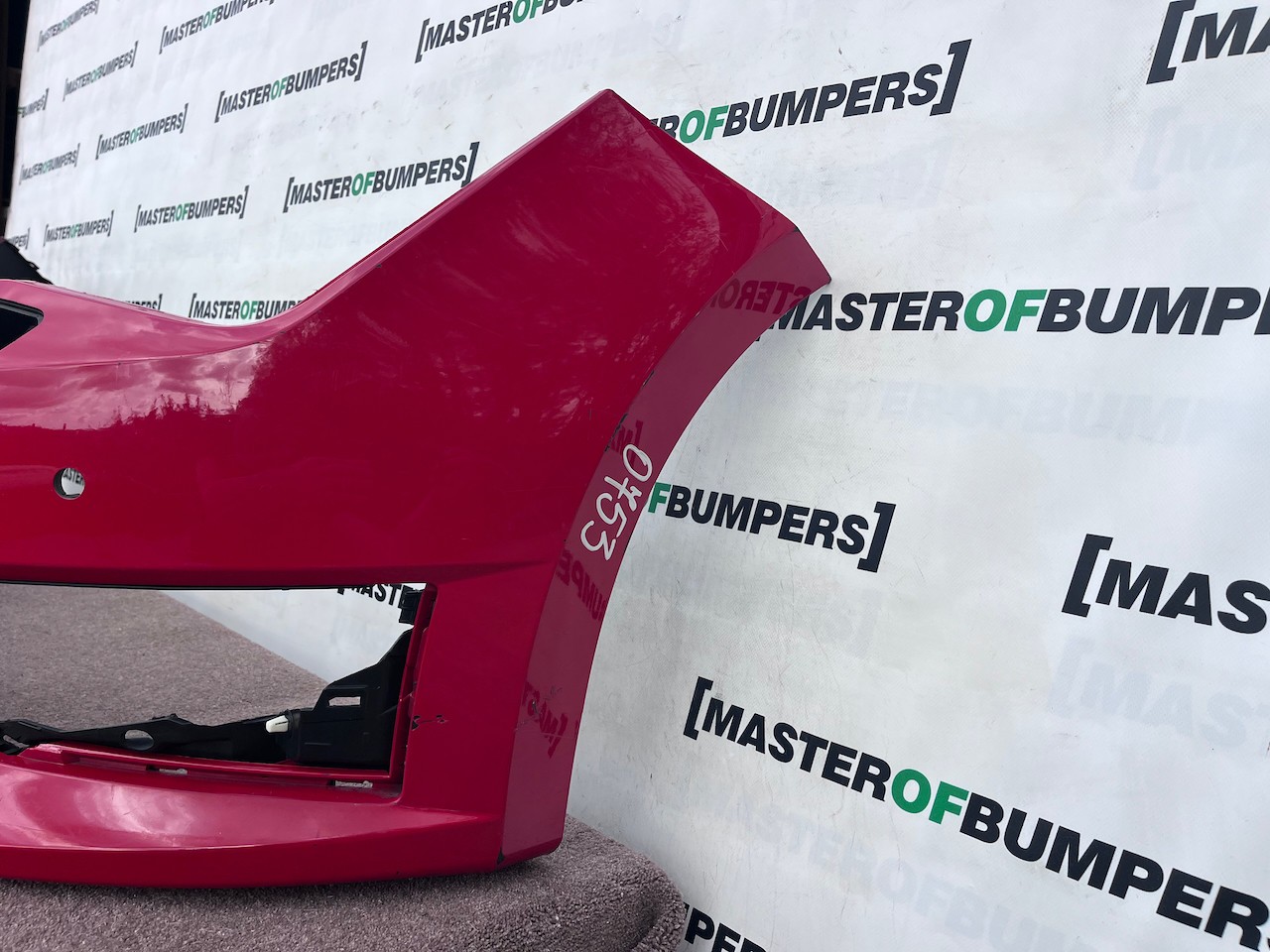 Seat Leon Fr Mk3 Hatchback 2013-2016 Front Bumper 4 Pdc Jets Genuine [o753]