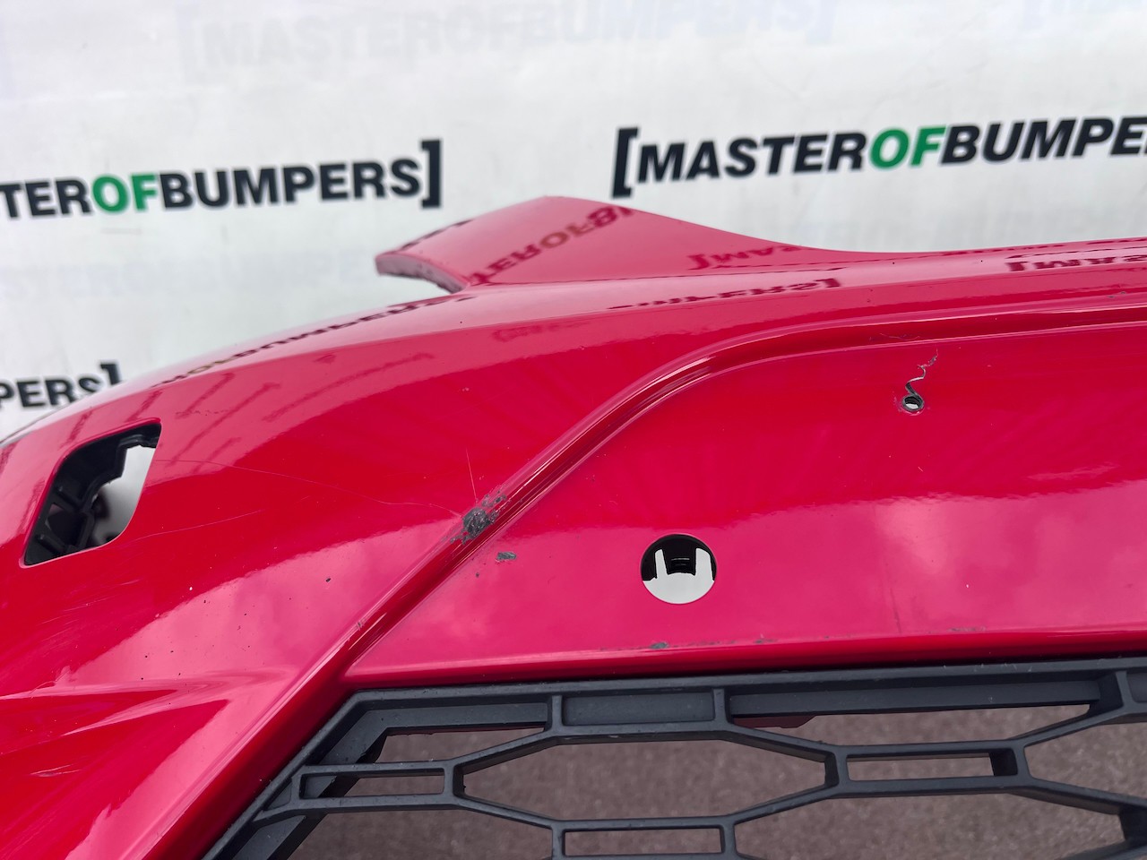 Seat Leon Fr Mk3 Hatchback 2013-2016 Front Bumper 4 Pdc Jets Genuine [o753]