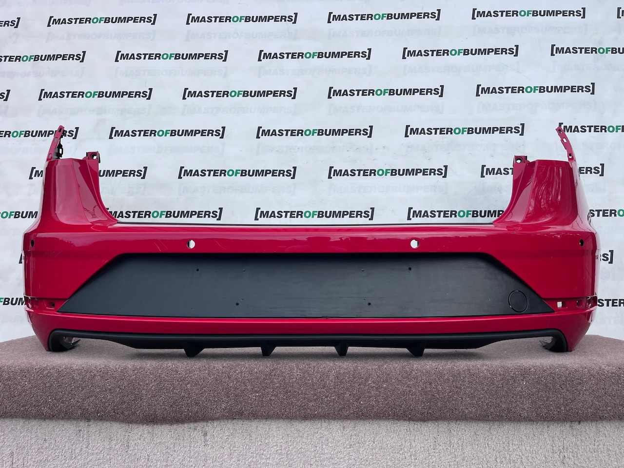 Seat Leon Cupra Fr Esta Only Mk3 Lift 2017-2020 Rear Bumper 4 Pdc Genuine [o754]