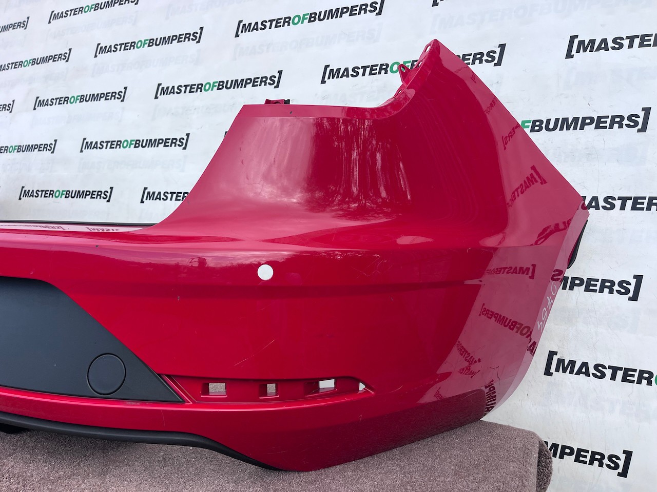 Seat Leon Cupra Fr Esta Only Mk3 Lift 2017-2020 Rear Bumper 4 Pdc Genuine [o754]