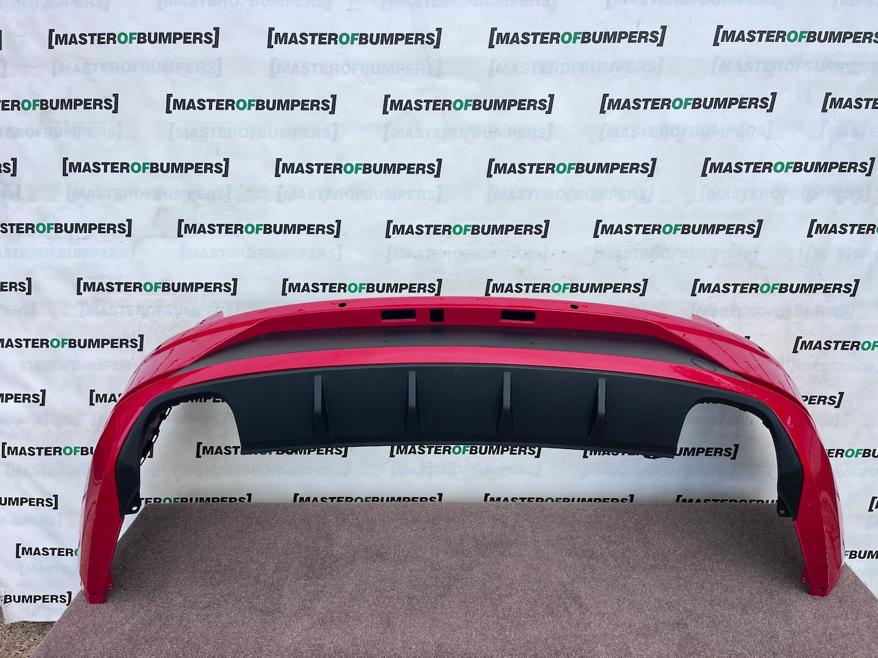 Seat Leon Cupra Fr Esta Only Mk3 Lift 2017-2020 Rear Bumper 4 Pdc Genuine [o754]