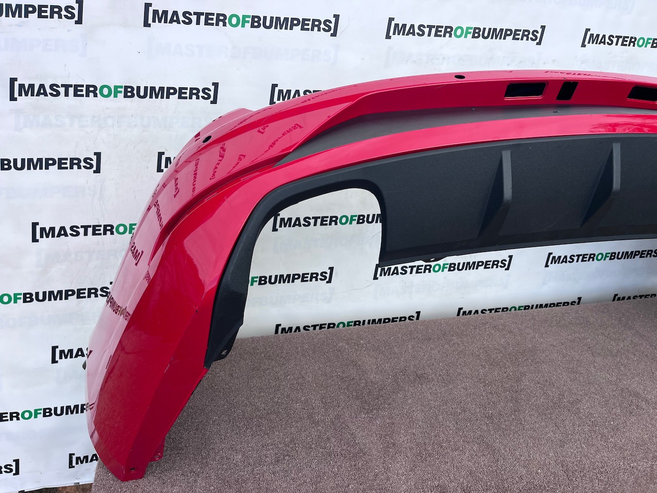 Seat Leon Cupra Fr Esta Only Mk3 Lift 2017-2020 Rear Bumper 4 Pdc Genuine [o754]