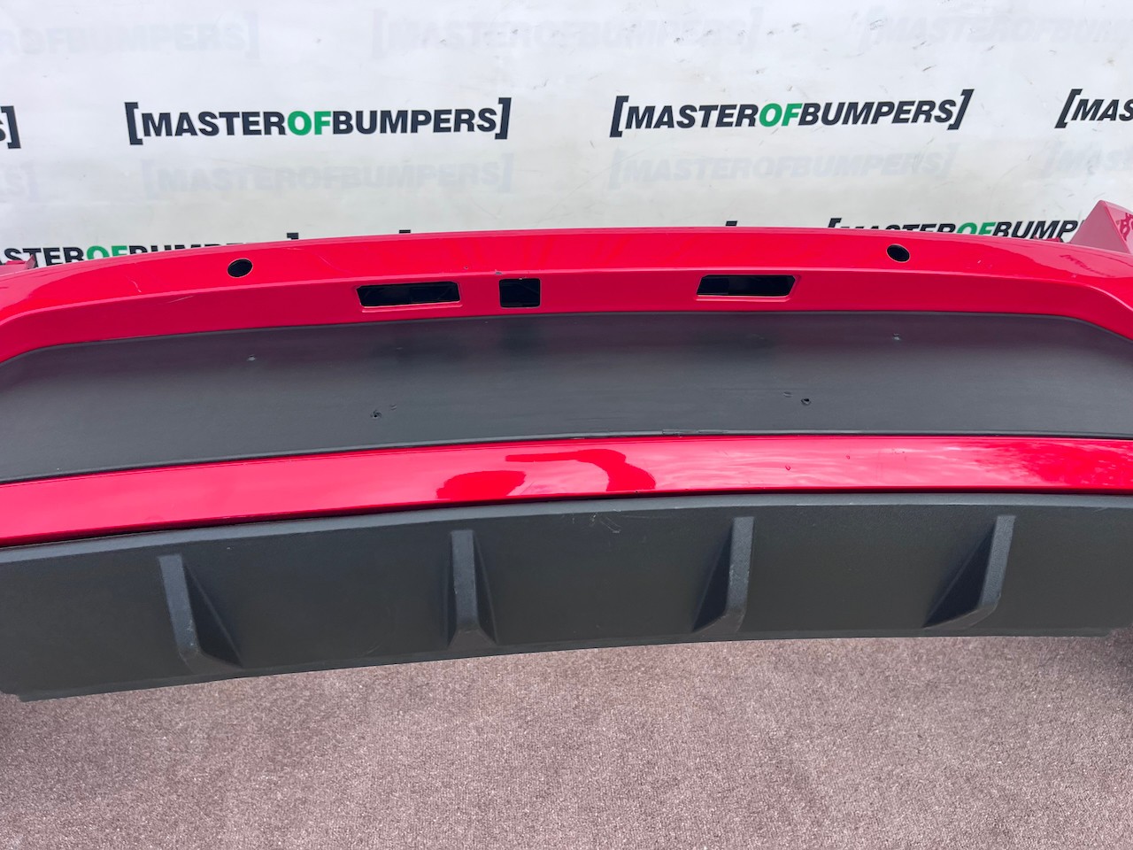 Seat Leon Cupra Fr Esta Only Mk3 Lift 2017-2020 Rear Bumper 4 Pdc Genuine [o754]