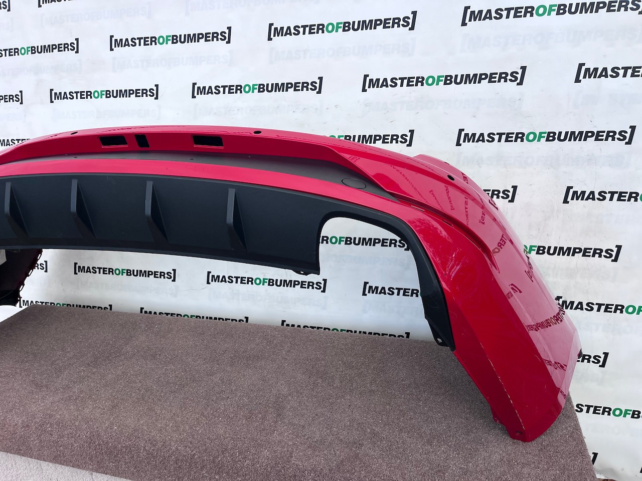 Seat Leon Cupra Fr Esta Only Mk3 Lift 2017-2020 Rear Bumper 4 Pdc Genuine [o754]