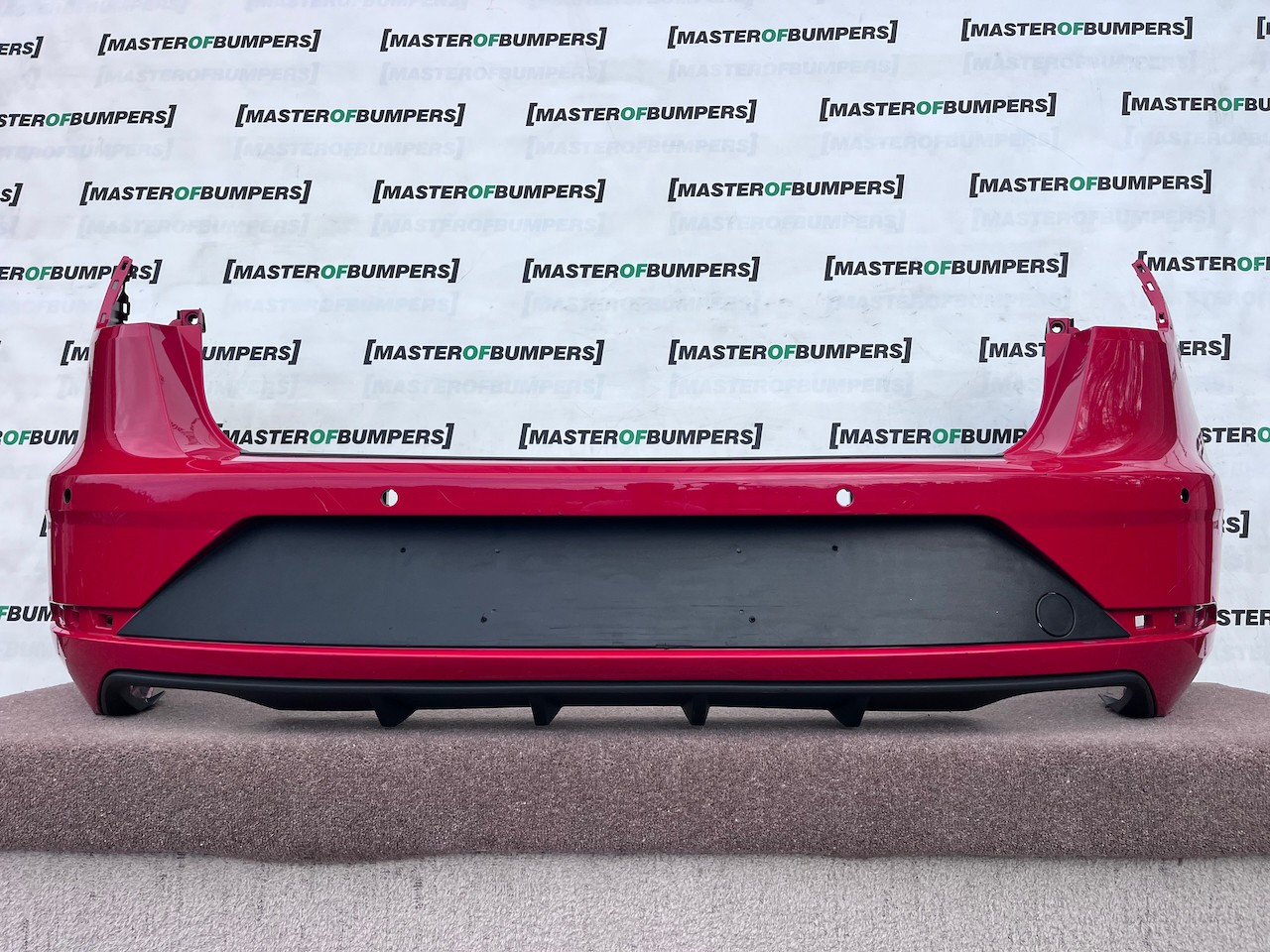 Seat Leon Cupra Fr Esta Only Mk3 Lift 2017-2020 Rear Bumper 4 Pdc Genuine [o754]