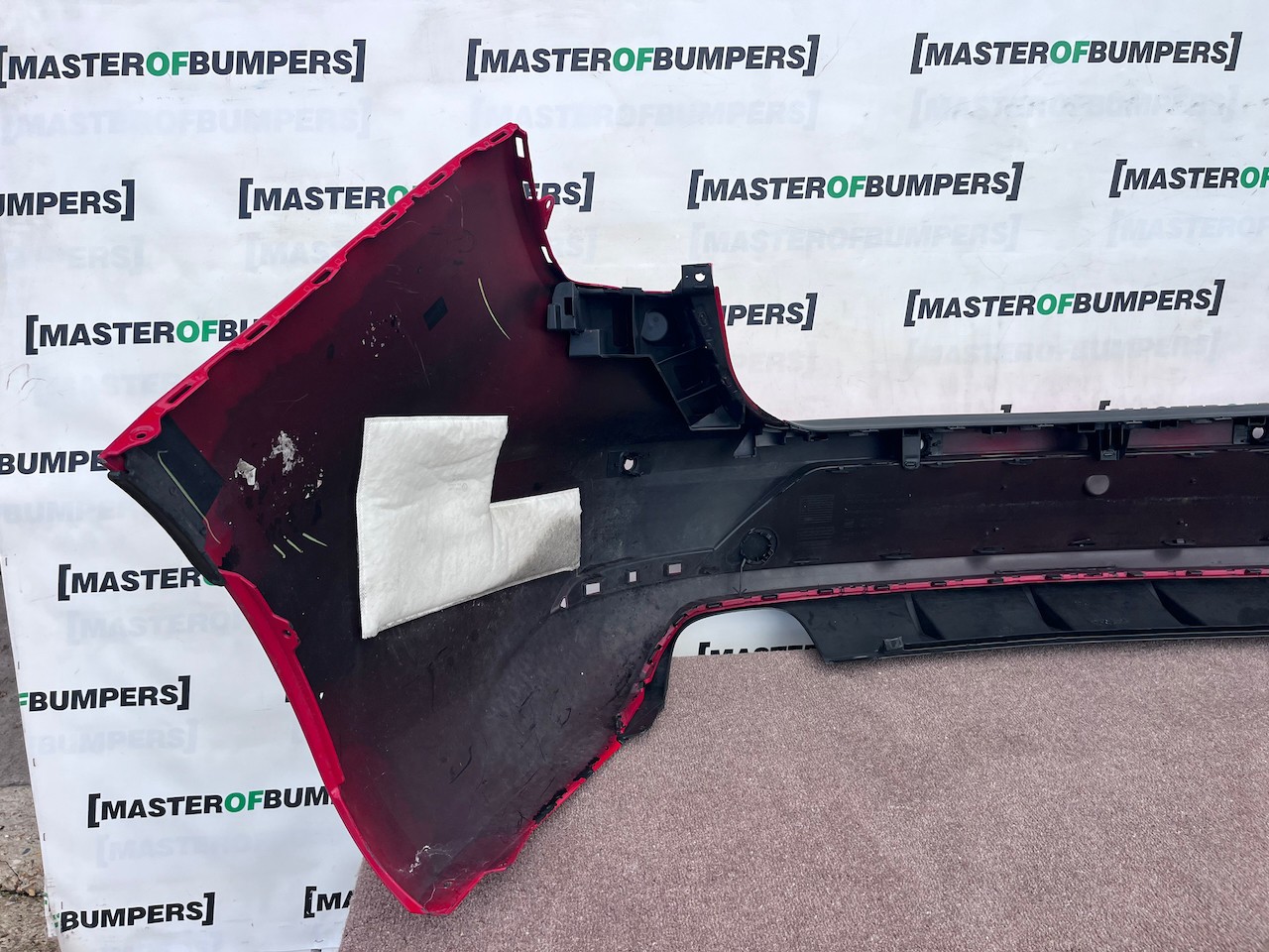 Seat Leon Cupra Fr Esta Only Mk3 Lift 2017-2020 Rear Bumper 4 Pdc Genuine [o754]