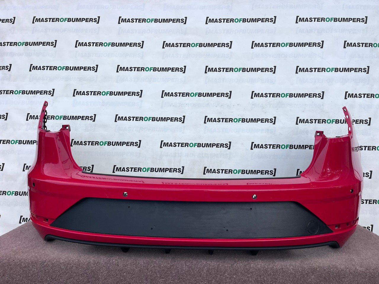 Seat Leon Cupra Fr Esta Only Mk3 Lift 2017-2020 Rear Bumper 4 Pdc Genuine [o754]