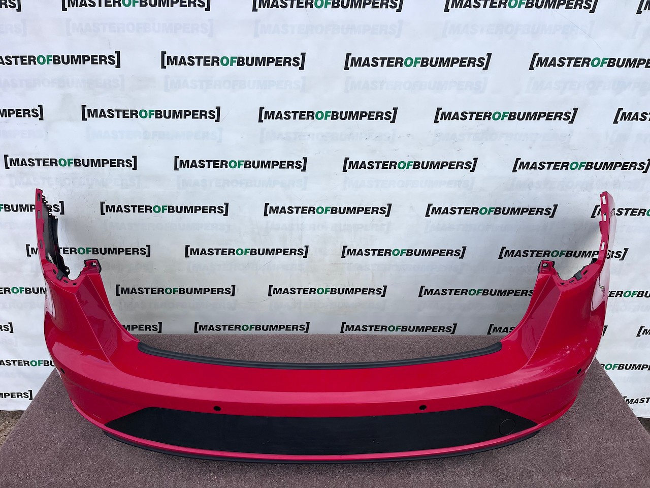 Seat Leon Cupra Fr Esta Only Mk3 Lift 2017-2020 Rear Bumper 4 Pdc Genuine [o754]