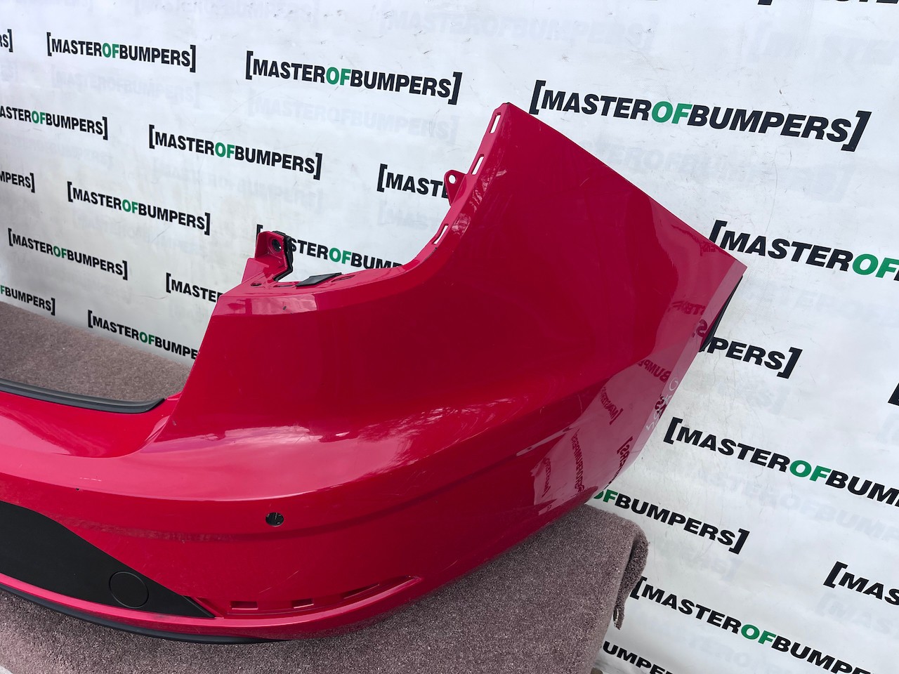 Seat Leon Cupra Fr Esta Only Mk3 Lift 2017-2020 Rear Bumper 4 Pdc Genuine [o754]