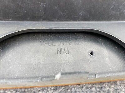 Seat Ibiza Mk4 2009-2011 Front Bumper In Orange Genuine [o244]