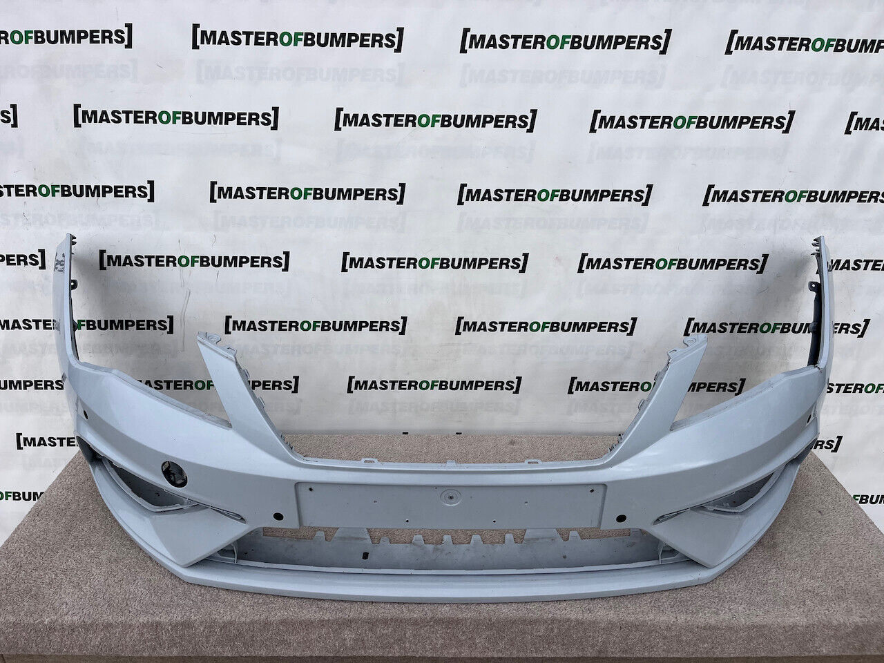 Seat Leon Fr Hatchback Mk3 Lift 2017-2020 Front Bumper 4 Pdc Genuine [o507]