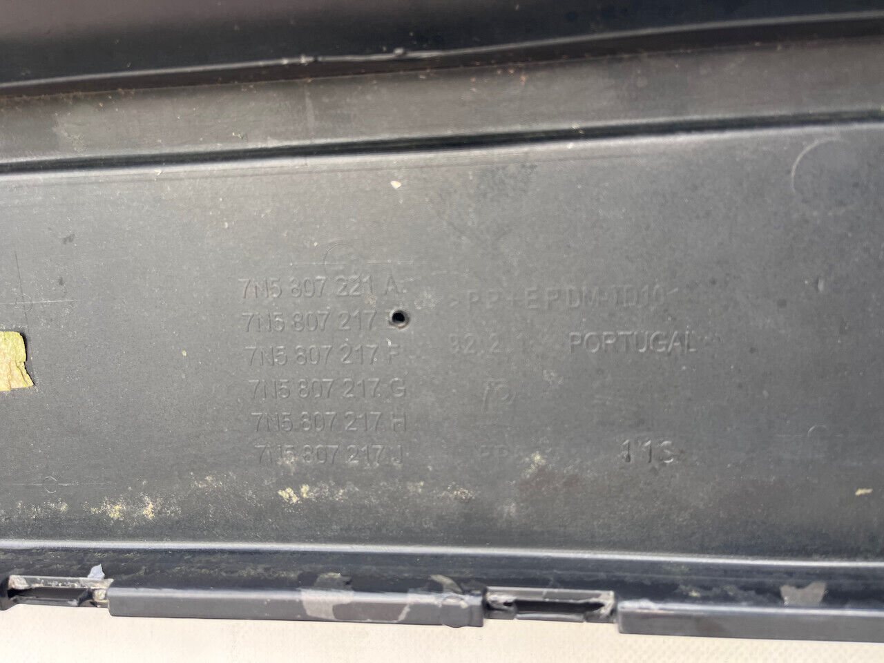 Seat Alhambra Cr Ecomotive Mpv 2012-2020 Front Bumper 4 Pdc +jets Genuine [o545]