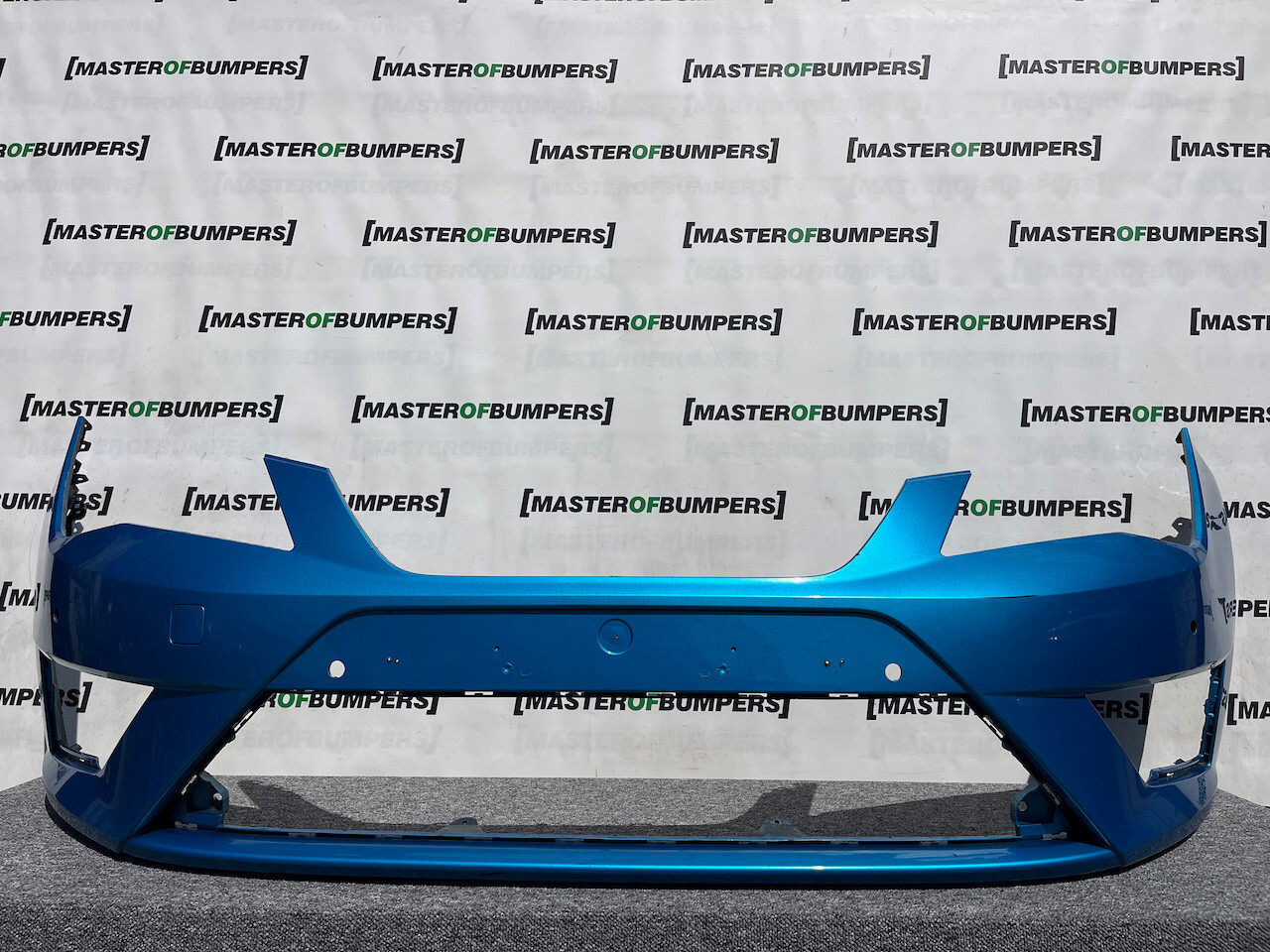 Seat Leon Fr Hatchback Mk3 2013-2016 Front Bumper 4 Pdc No Jets Genuine [o578]