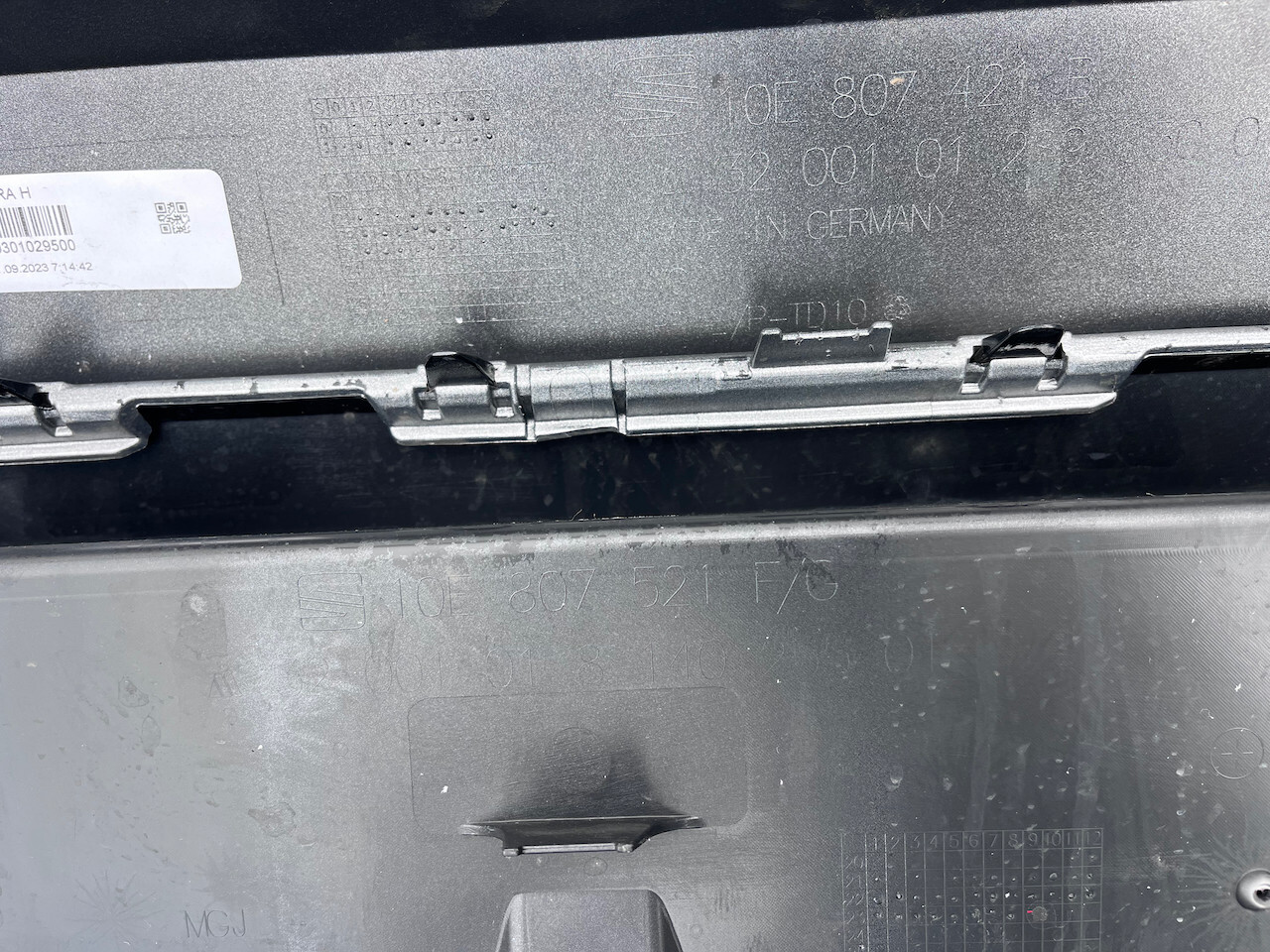 Cupra Born Electric E Bost Hatchback 2022-2025 Rear Bumper 4 Pdc Genuine [o596]