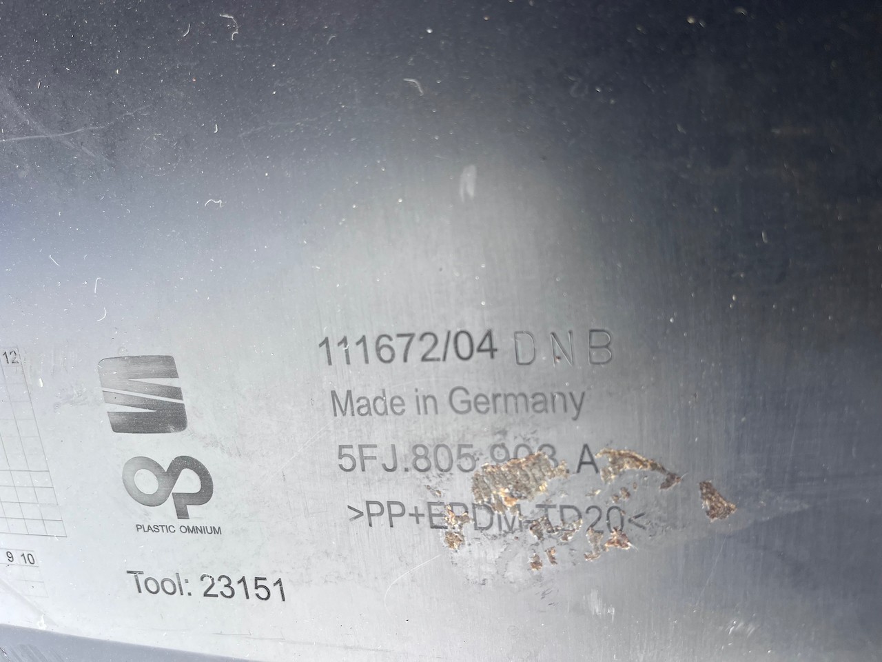 Seat Tarraco Xcellence Suv 2018-2024 Front Bumper 6 Pdc W/grilles Genuine [o600]