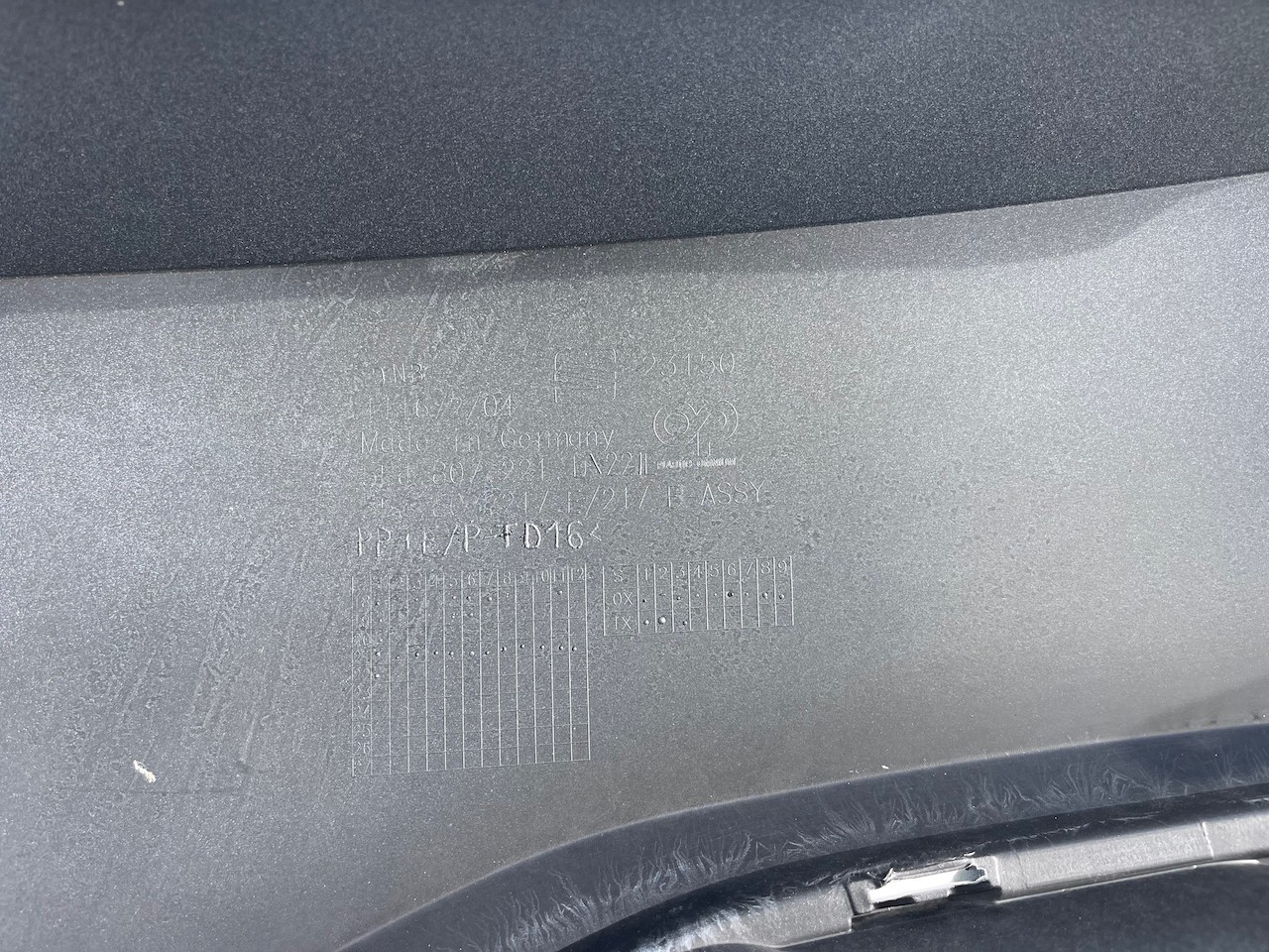 Seat Tarraco Fr Sport Suv 2018-2024 Front Bumper 6 Pdc W/grilles Genuine [o601]