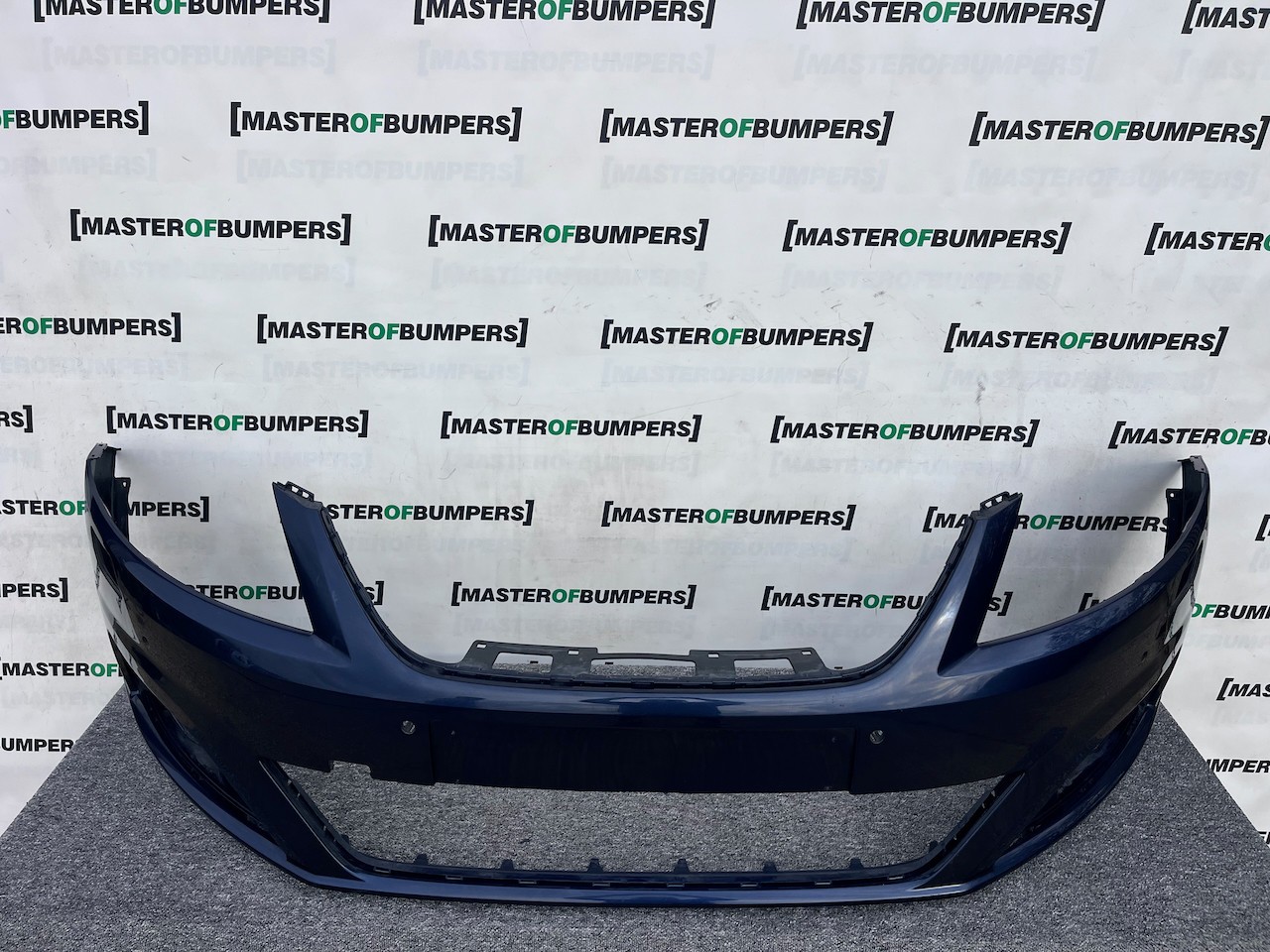 Seat Alhambra Cr Ecomotive Mpv 2012-2020 Front Bumper 4 Pdc +jets Genuine [o606]