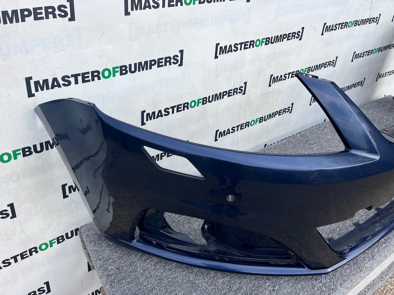 Seat Alhambra Cr Ecomotive Mpv 2012-2020 Front Bumper 4 Pdc +jets Genuine [o606]