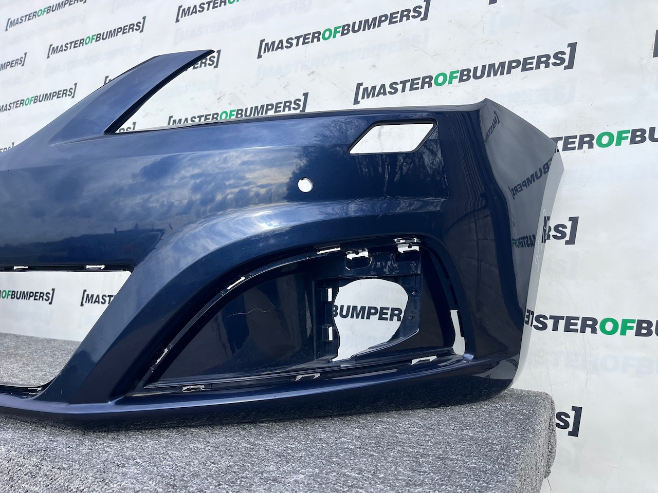 Seat Alhambra Cr Ecomotive Mpv 2012-2020 Front Bumper 4 Pdc +jets Genuine [o606]