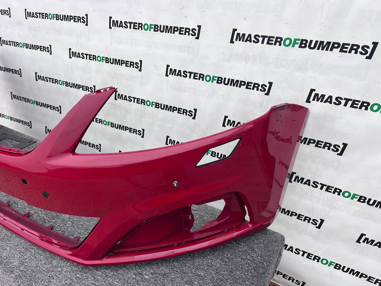 Seat Alhambra Cr Ecomotive Mpv 2012-2020 Front Bumper 4 Pdc +jets Genuine [o612]