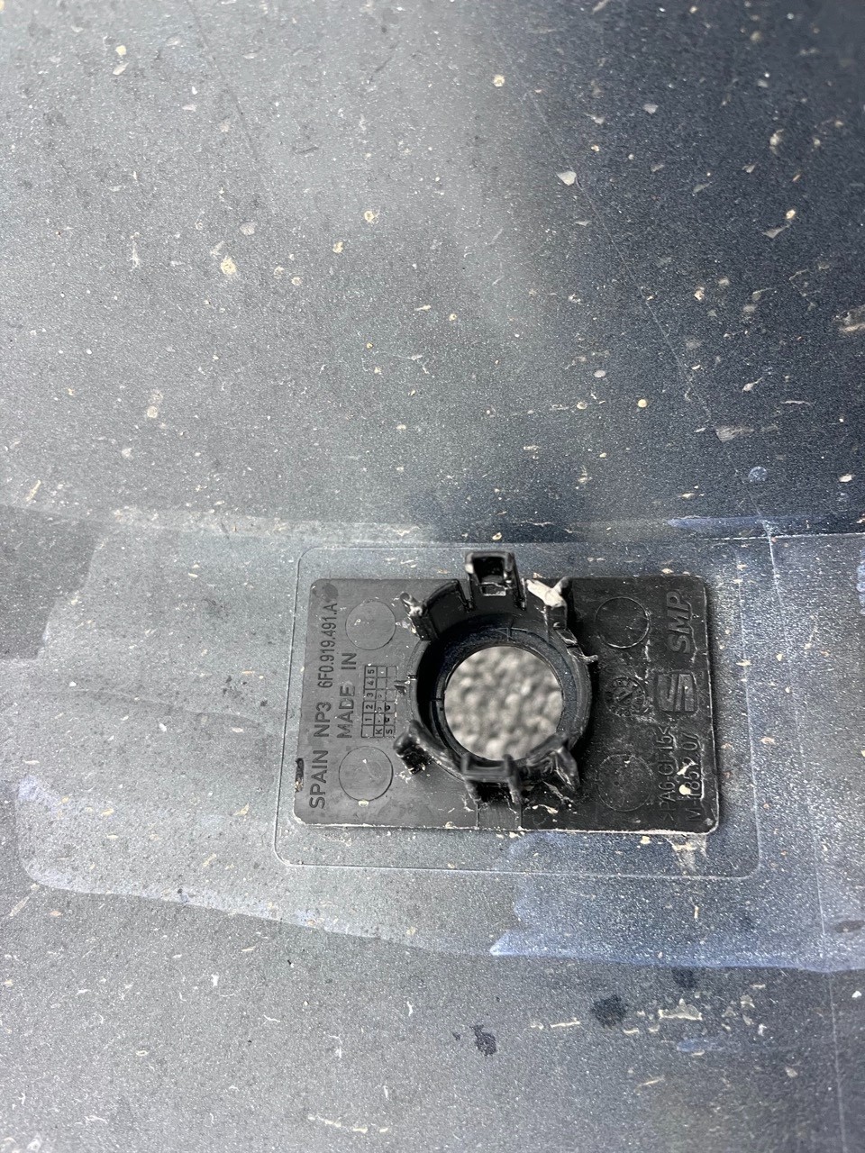 Seat Ibiza Fr Mk5 Hatchback 2017-2020 Rear Bumper 3 Pdc Genuine [o626]