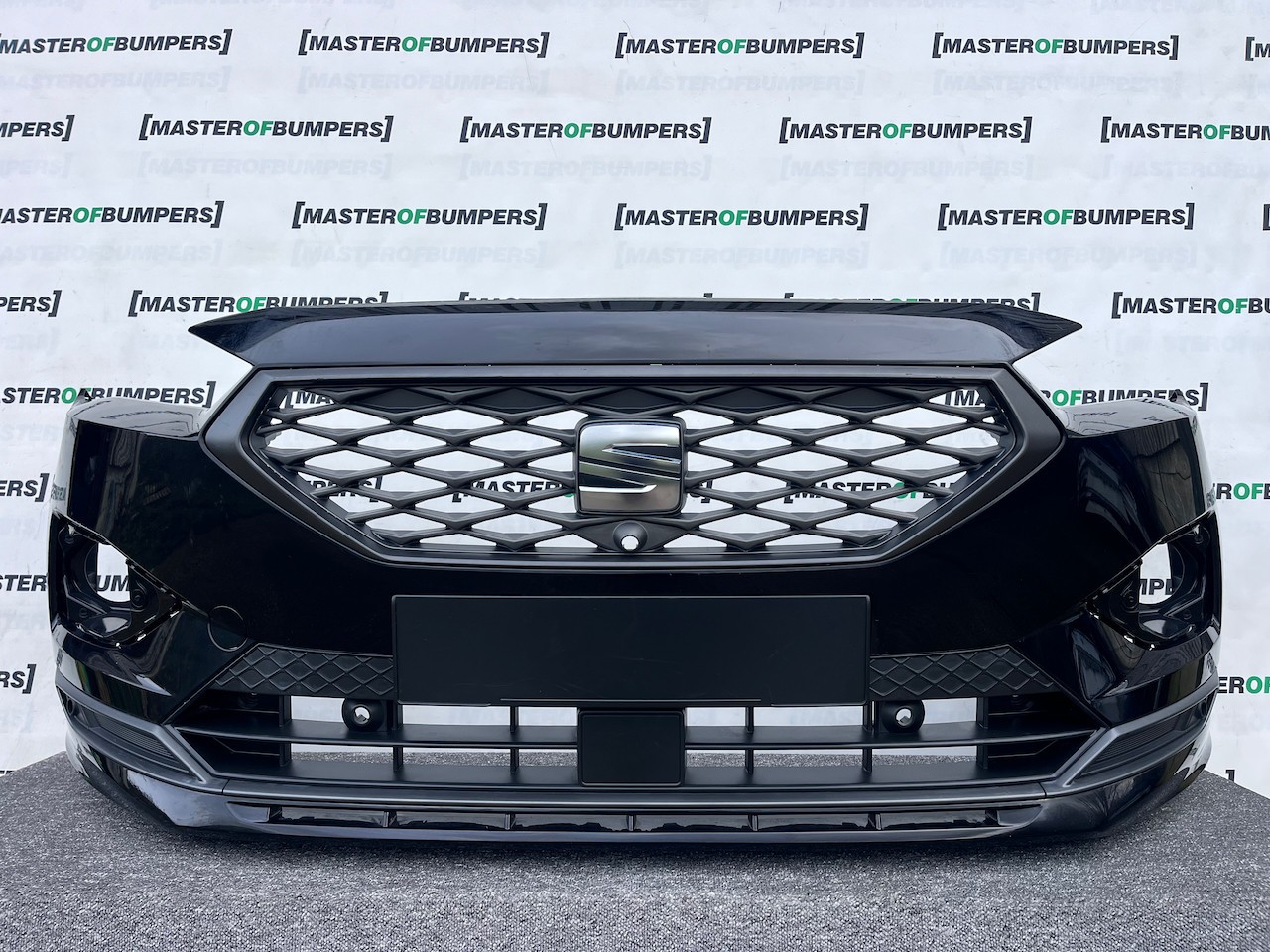 Seat Tarraco Fr Sport Suv 2018-2024 Front Bumper 6 Pdc W/grilles Genuine [o641]