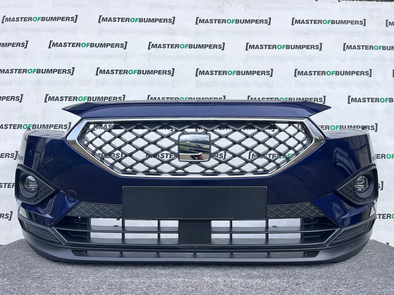 Seat Tarraco Se Technology 2018-2024 Front Bumper 6 Pdc W/grilles Genuine [o643]