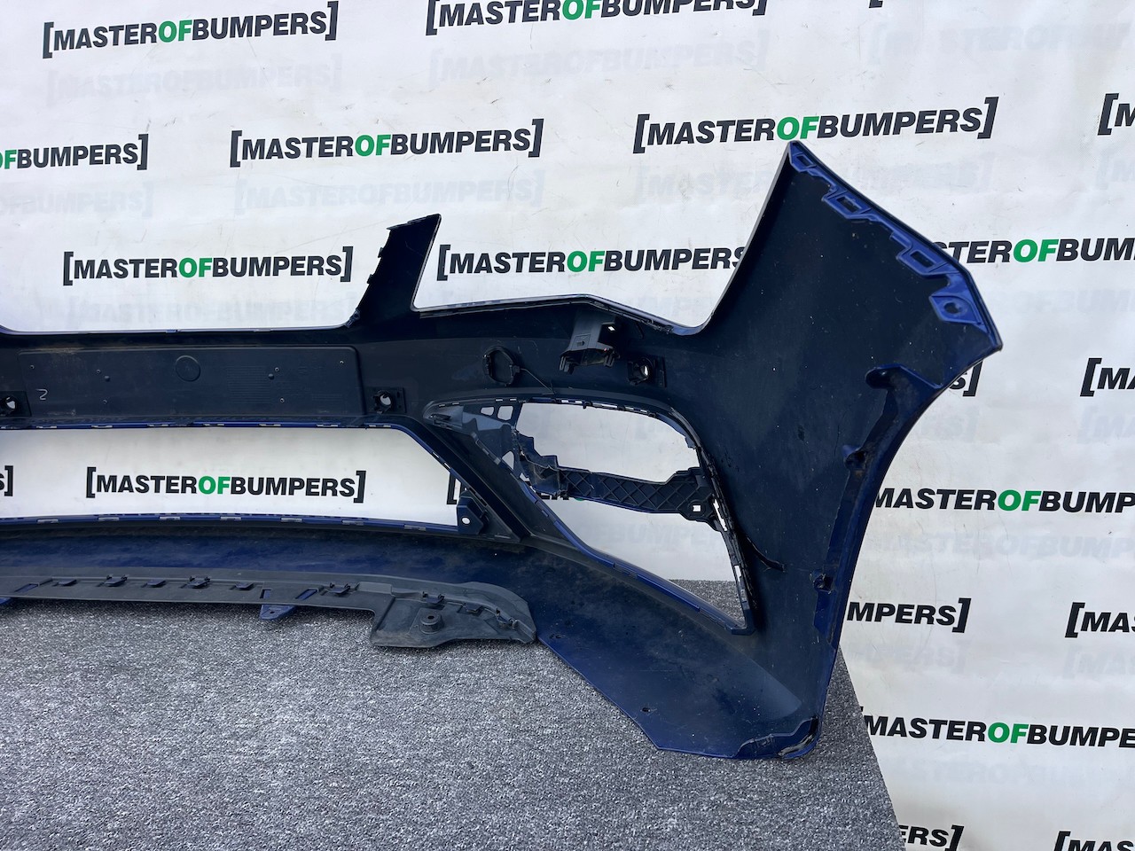 Seat Leon Fr Mk3 Lift Hatchback 2017-2019 Front Bumper 4 Pdc Jets Genuine [o652]