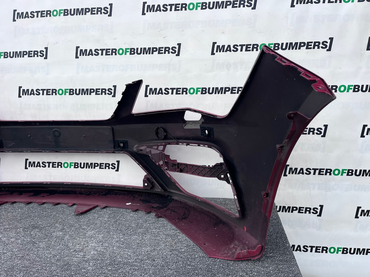 Seat Leon Fr Mk3 Lift Hatchback 2017-2019 Front Bumper 4 Pdc Jets Genuine [o654]