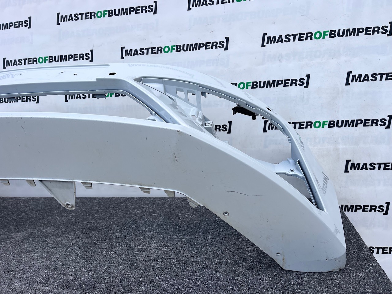 Seat Leon Fr Mk3 Lift Hatchback 2017-2019 Front Bumper 4 Pdc Jets Genuine [o656]