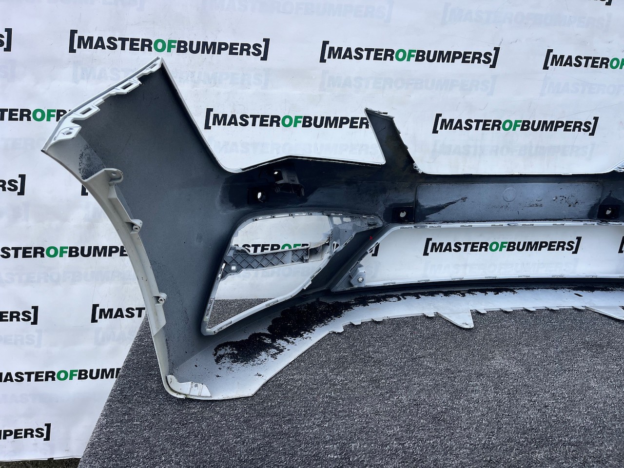 Seat Leon Fr Mk3 Lift Hatchback 2017-2019 Front Bumper 4 Pdc Jets Genuine [o656]