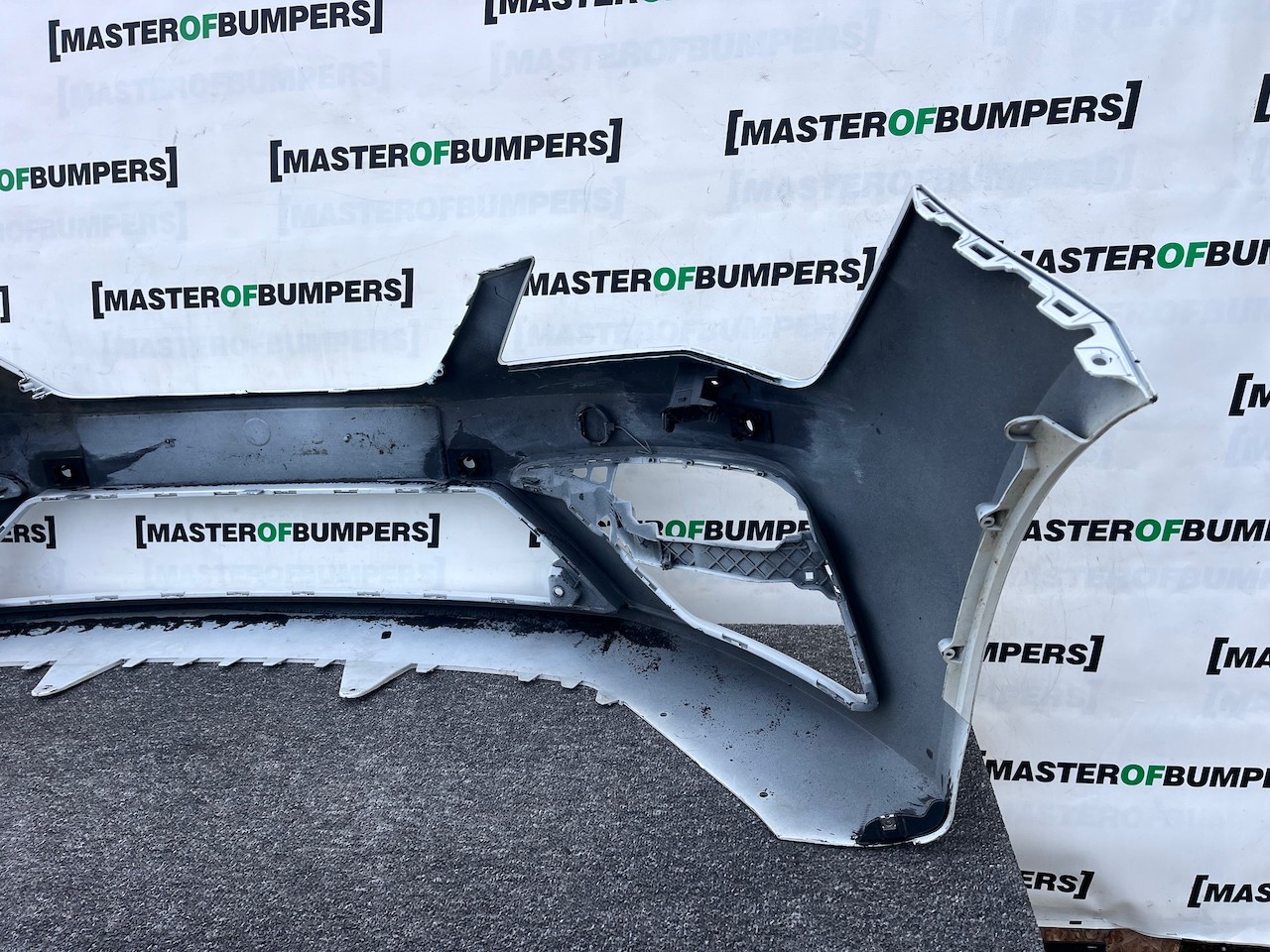 Seat Leon Fr Mk3 Lift Hatchback 2017-2019 Front Bumper 4 Pdc Jets Genuine [o656]