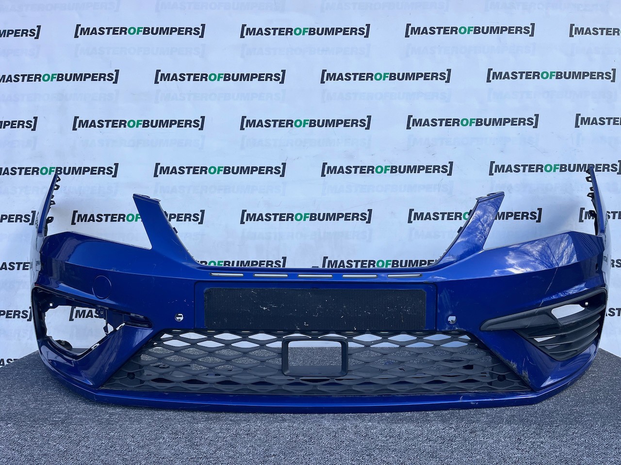 Seat Leon Cupra Fr Mk3 Lift Hatchback 2017-2019 Front Bumper 4 Pdc Genuin [o660]