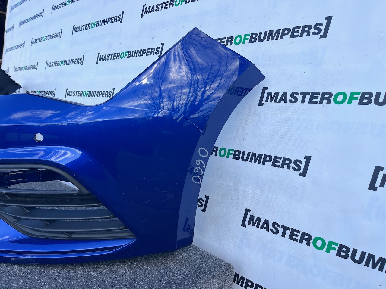 Seat Leon Cupra Fr Mk3 Lift Hatchback 2017-2019 Front Bumper 4 Pdc Genuin [o660]