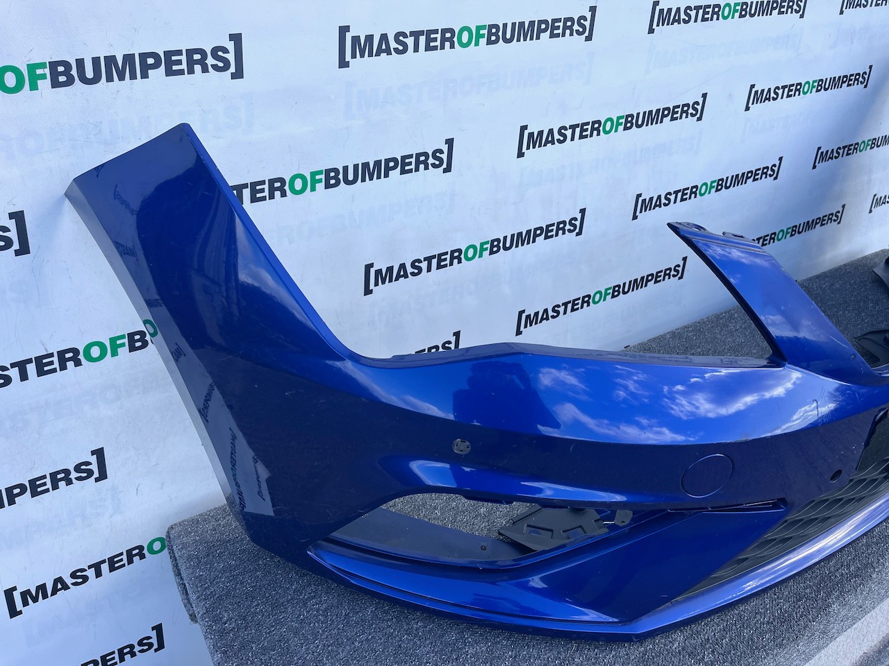 Seat Leon Cupra Fr Mk3 Lift Hatchback 2017-2019 Front Bumper 4 Pdc Genuin [o660]