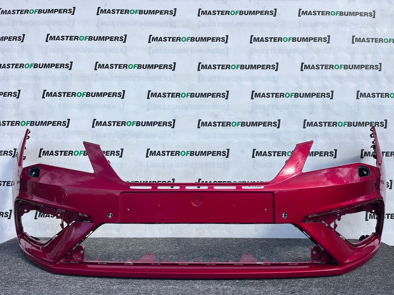 Seat Leon Cupra Fr Mk3 Lift Hatchback 2017-2019 Front Bumper 4 Pdc Genuin [o662]