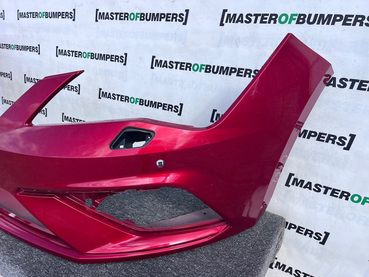 Seat Leon Cupra Fr Mk3 Lift Hatchback 2017-2019 Front Bumper 4 Pdc Genuin [o662]