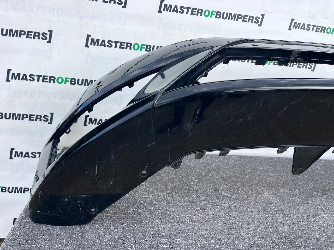 Seat Leon Fr Mk3 Hatchback 2013-2016 Front Bumper 4 Pdc Jets Genuine [o663]