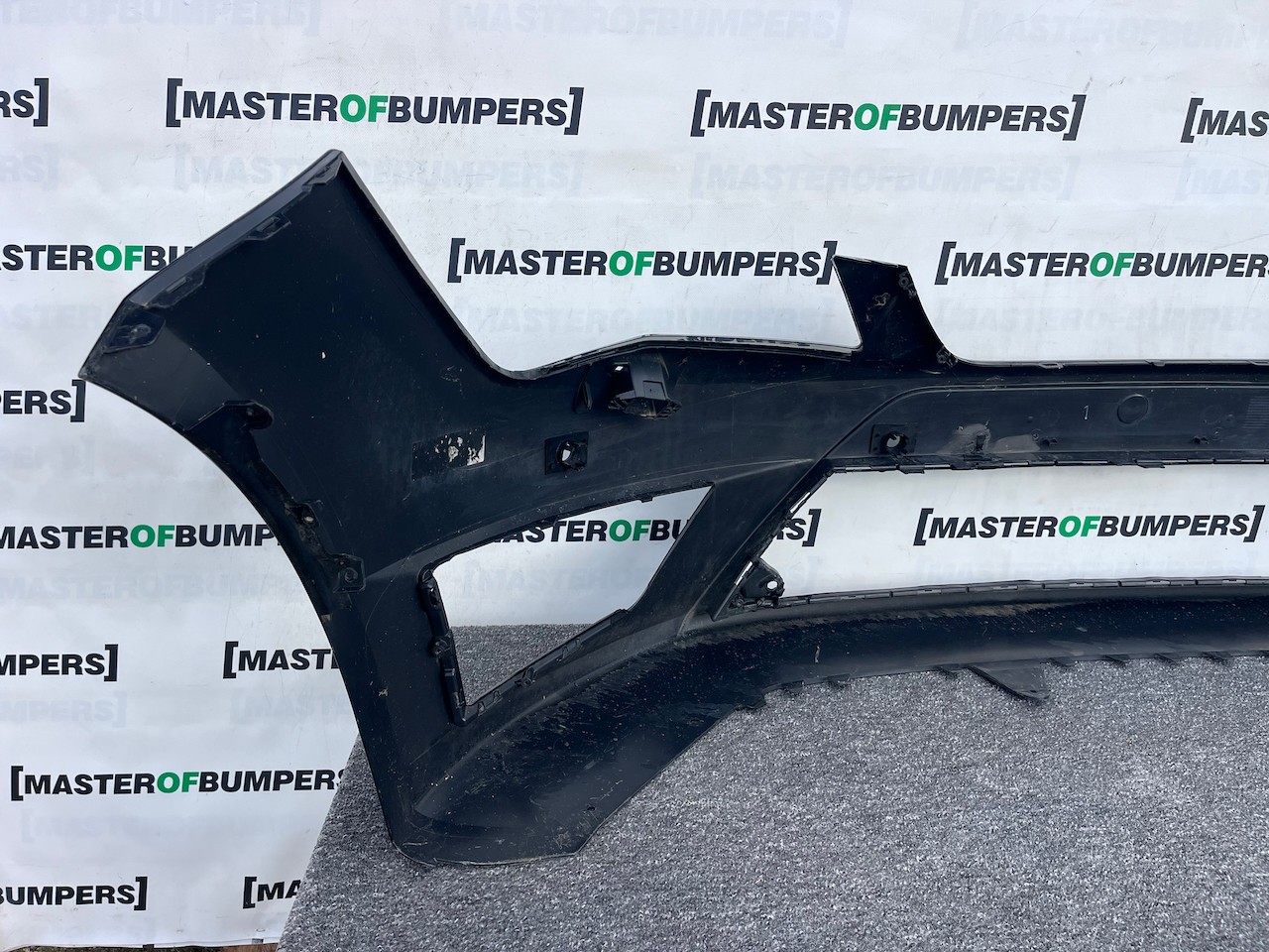Seat Leon Fr Mk3 Hatchback 2013-2016 Front Bumper 4 Pdc Jets Genuine [o663]