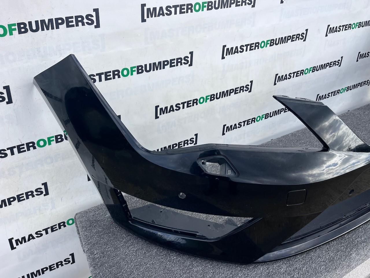Seat Leon Fr Mk3 Hatchback 2013-2016 Front Bumper 4 Pdc Jets Genuine [o663]