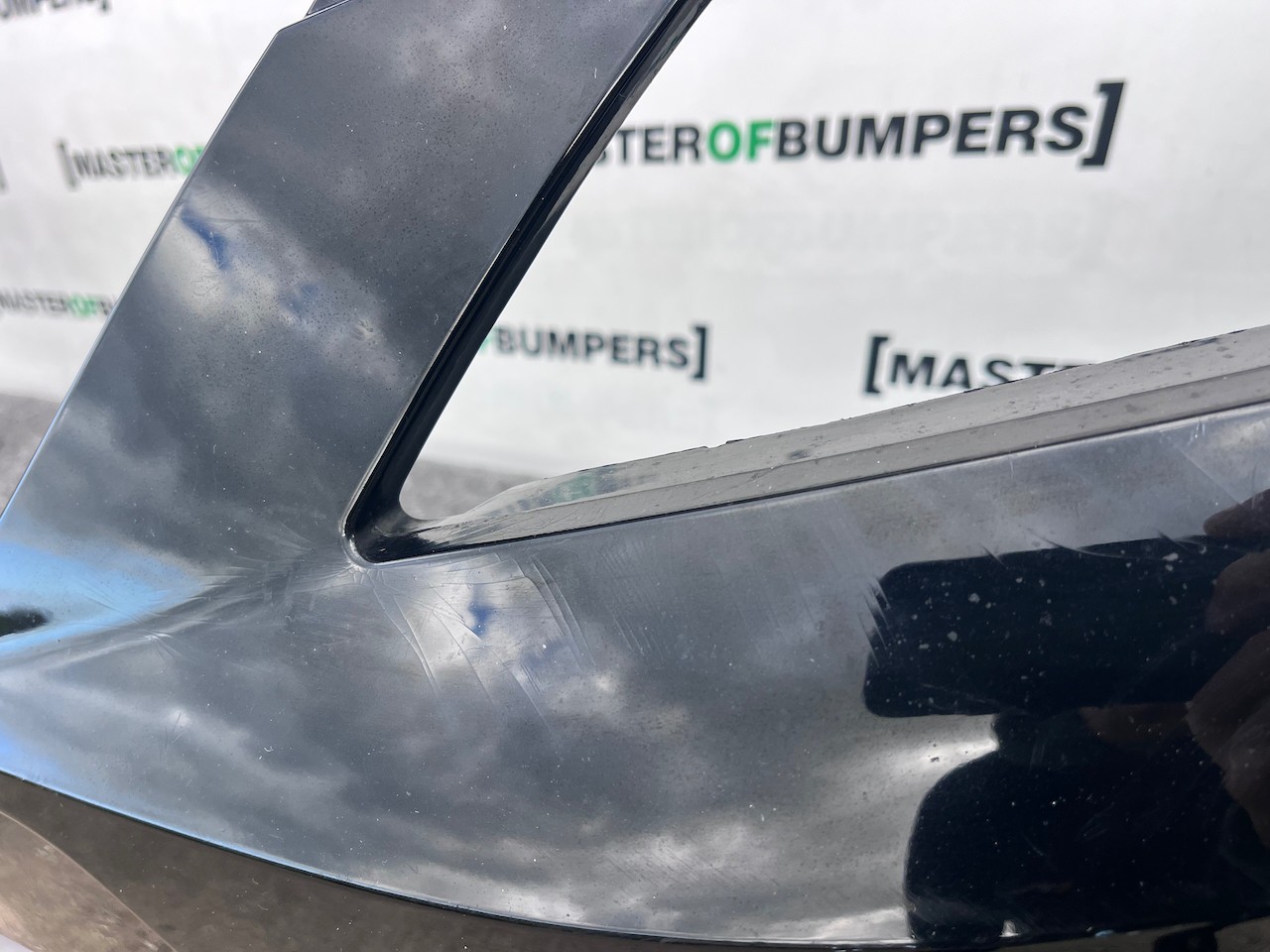 Seat Leon Fr Mk3 Hatchback 2013-2016 Front Bumper 4 Pdc Jets Genuine [o663]